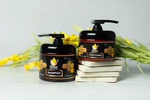 Tupelo Honey Infused Shampoo and Manuka Honey Deep Conditioner Set